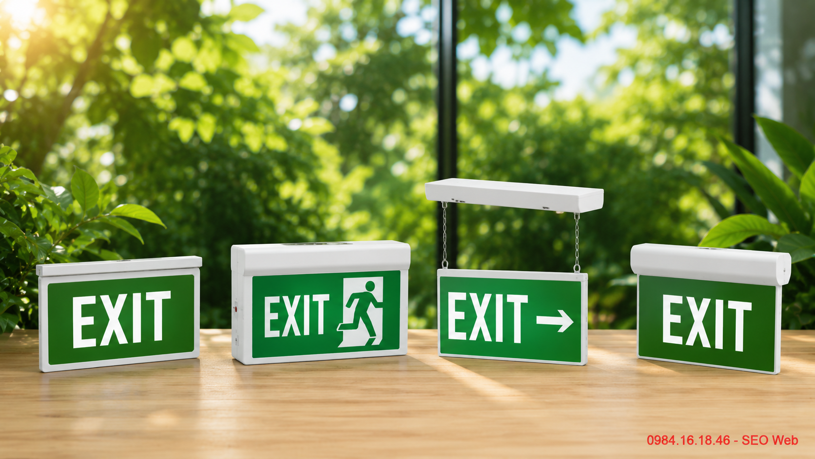 Chứng từ nguồn gốc đèn exit chính hãng