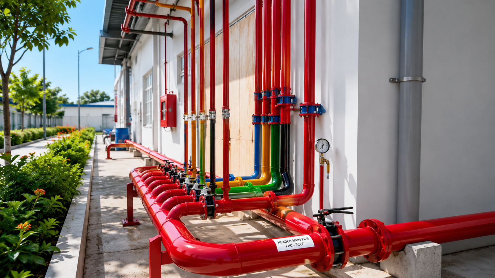 Kiểm tra độ dày thành ống thép PCCC mạ kẽm chịu áp lực cao