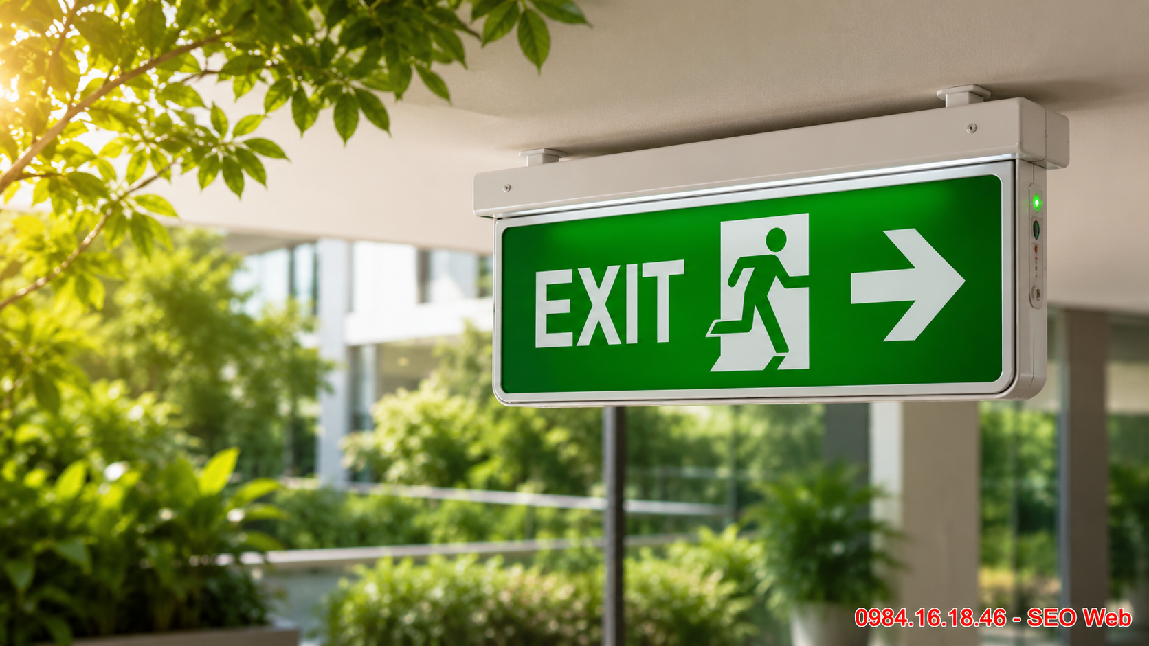 Đèn exit trong công trình là gì
