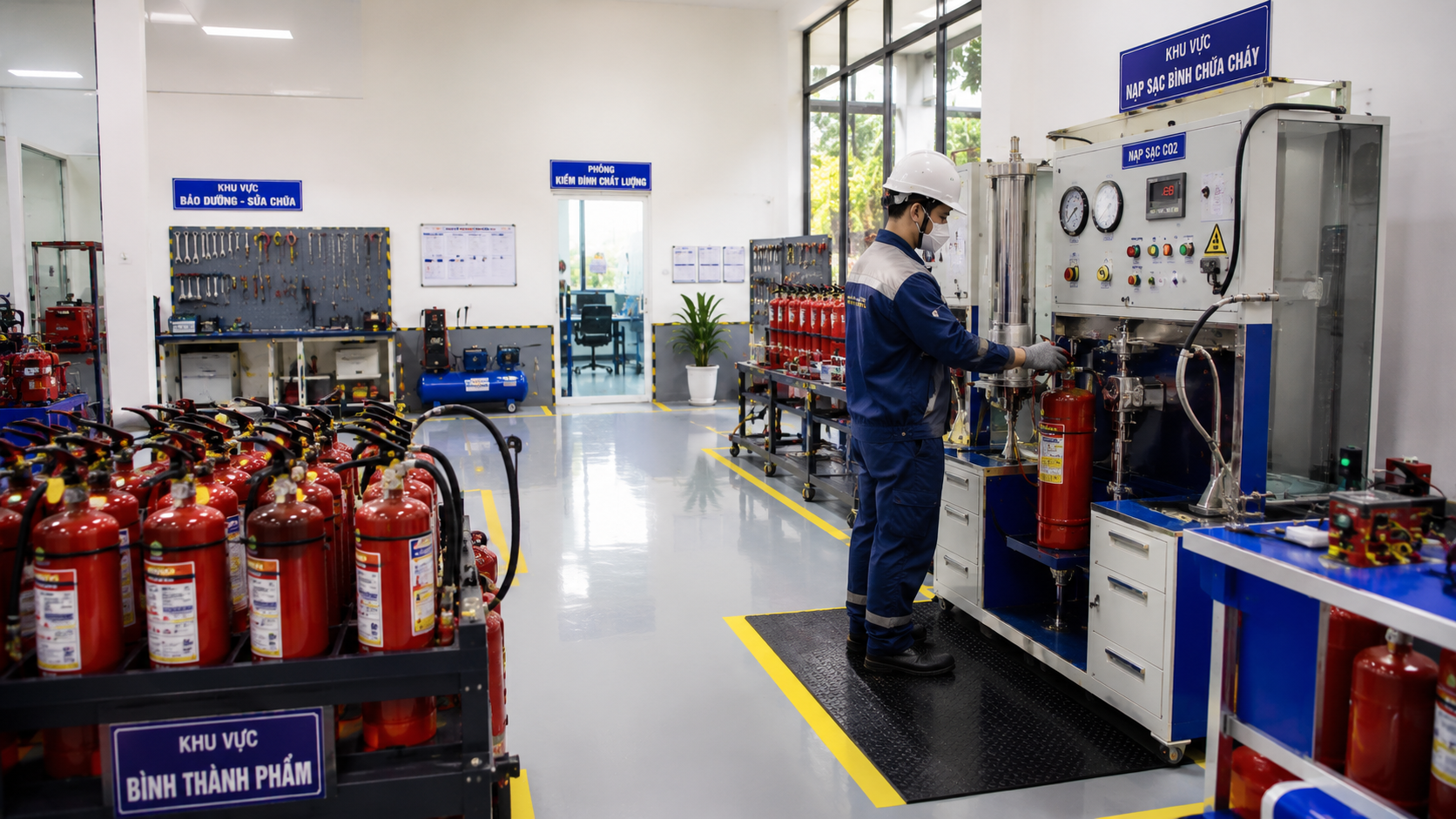 Tầm quan trọng của bảo dưỡng bình chữa cháy định kỳ