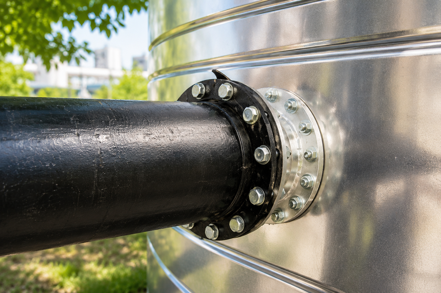 Mặt bích trong hệ thống sprinkler chữa cháy