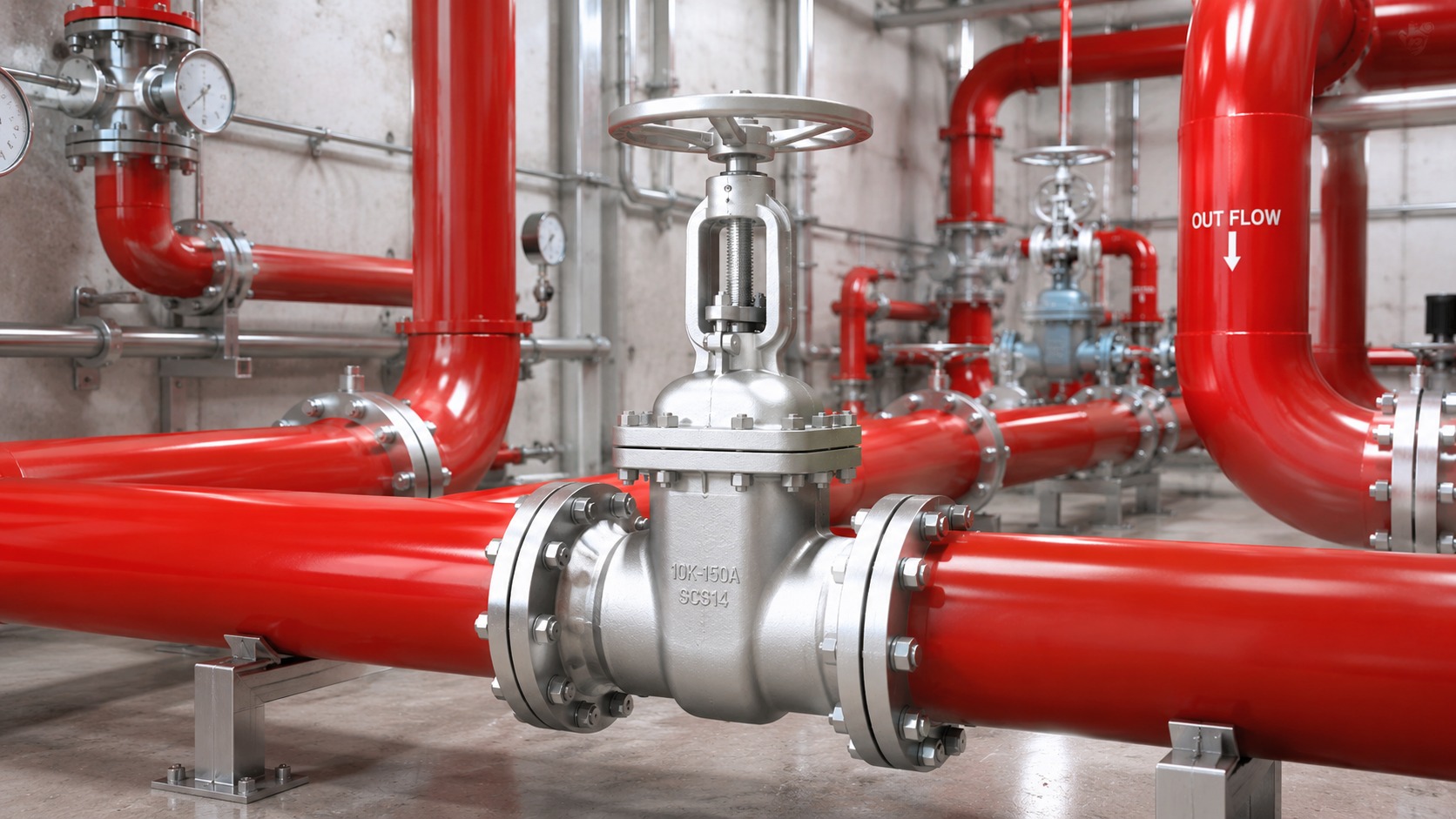 Báo giá van cổng inox mặt bích theo tiêu chuẩn phổ biến