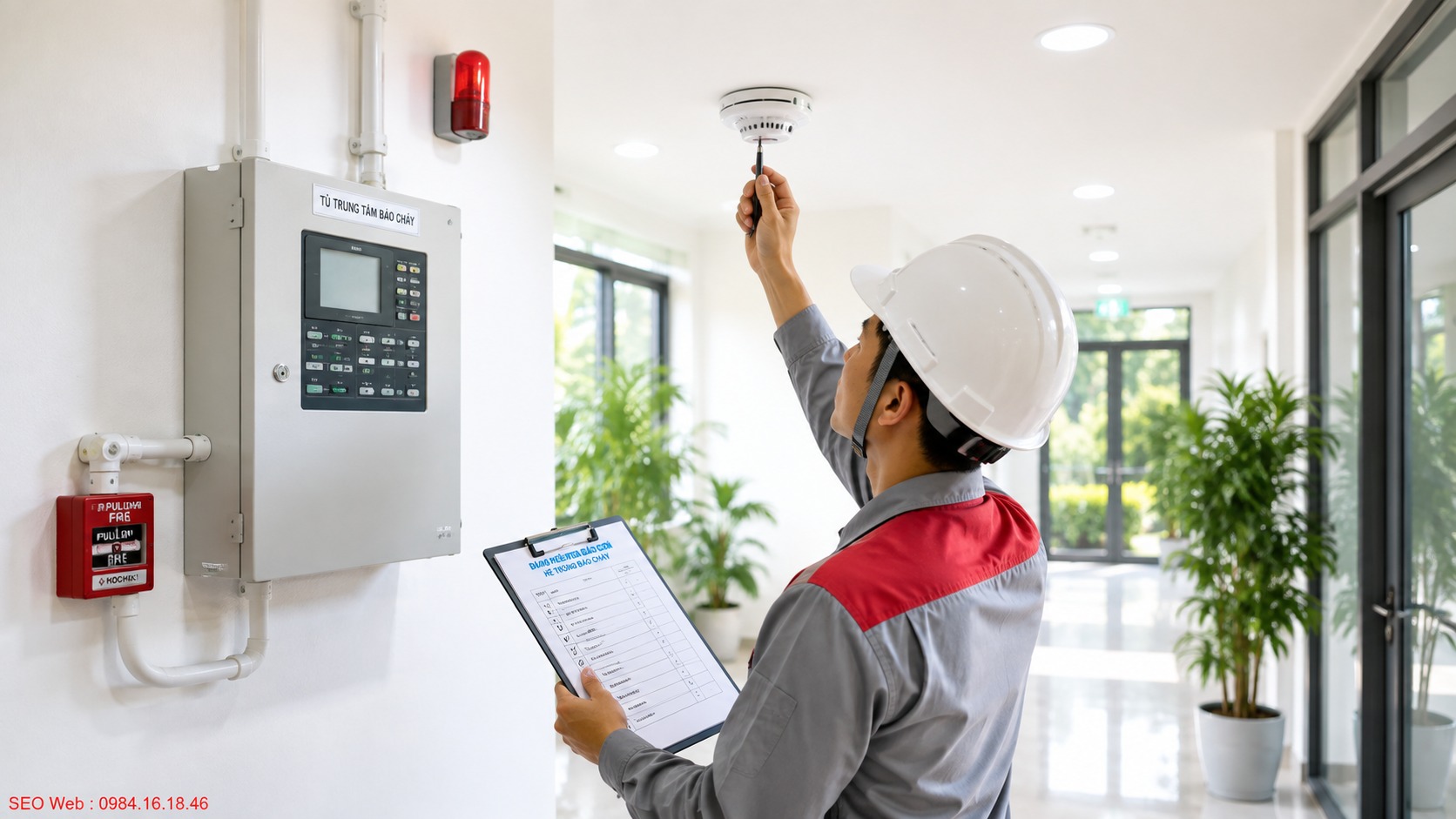 Kiểm tra và bảo trì hệ thống báo cháy đúng kỹ thuật Quy trình bảo trì thiết bị báo cháy tại công trình