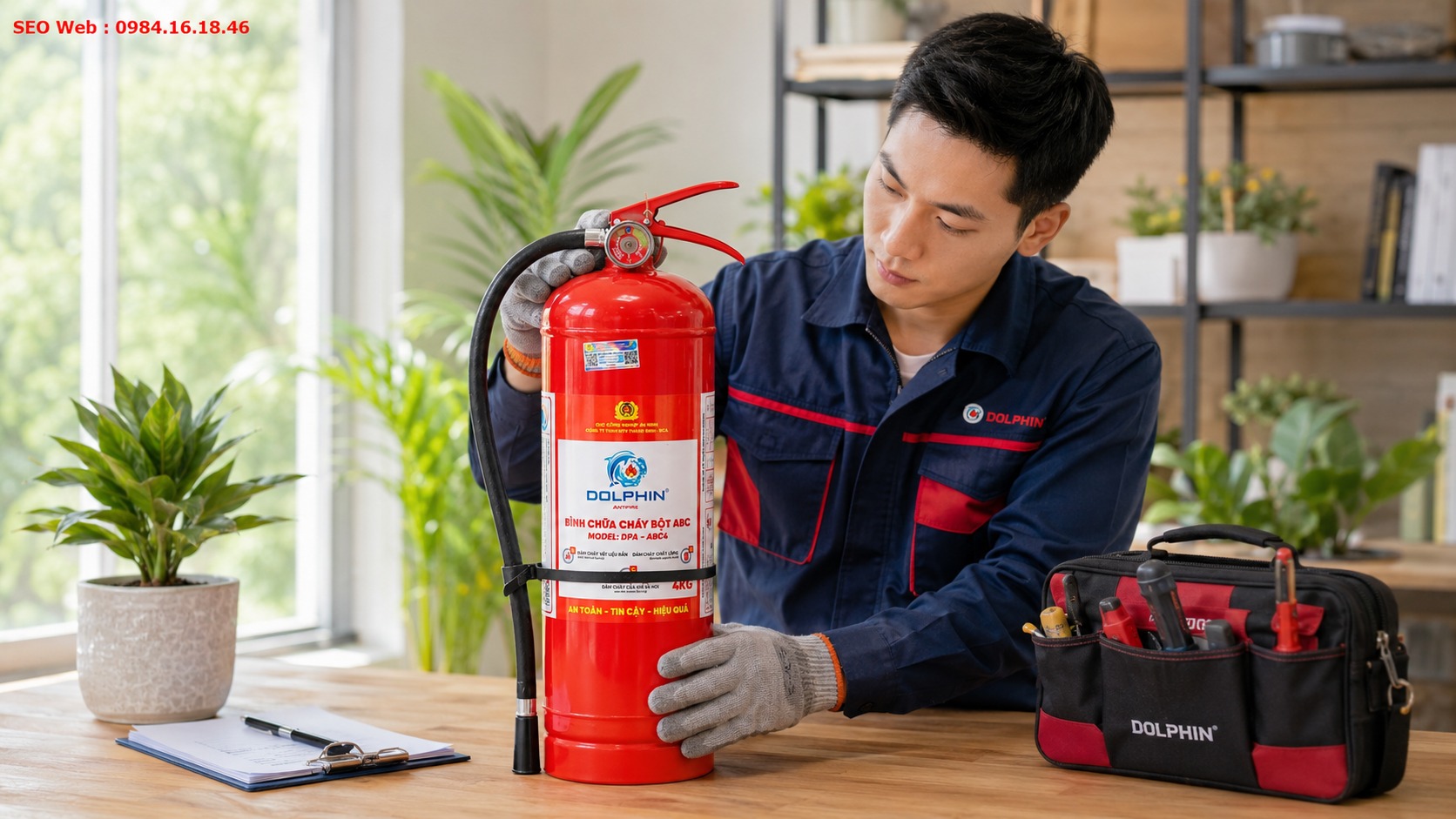 Bình chữa cháy Bộ Công an chính hãng phù hợp nhiều công trình hiện đại
