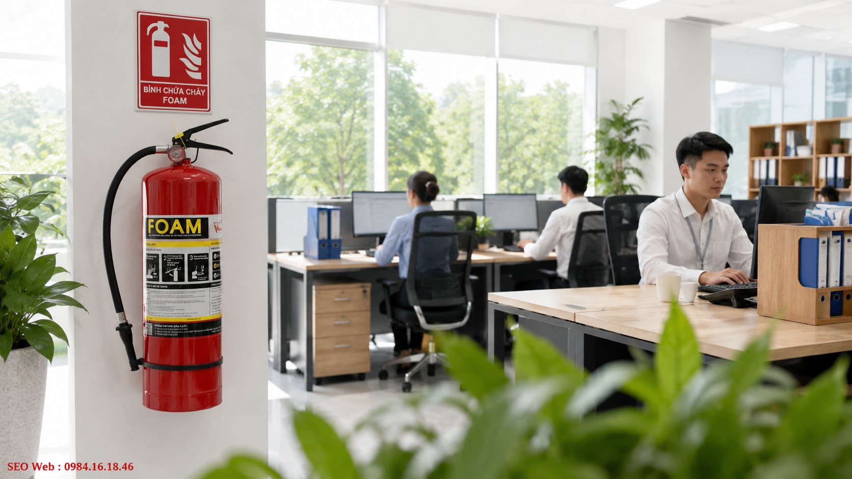 Bình chữa cháy bọt Foam với cấu tạo và đặc điểm cơ bản