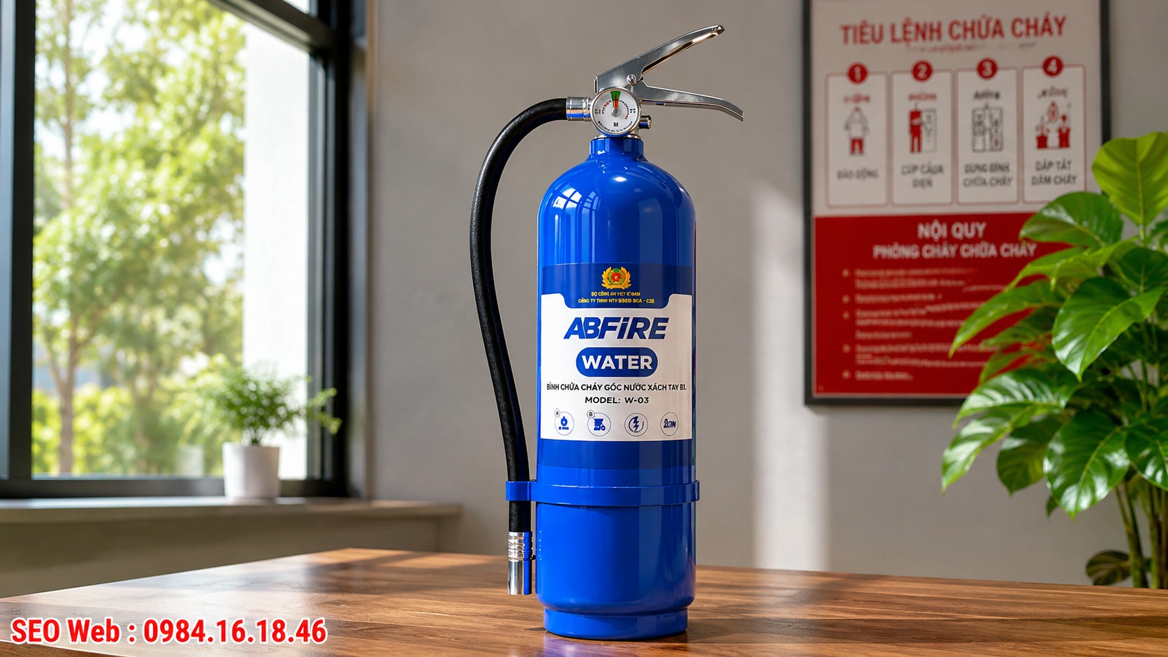 Bình chữa cháy gốc nước 3L ABFIRE AB-W03