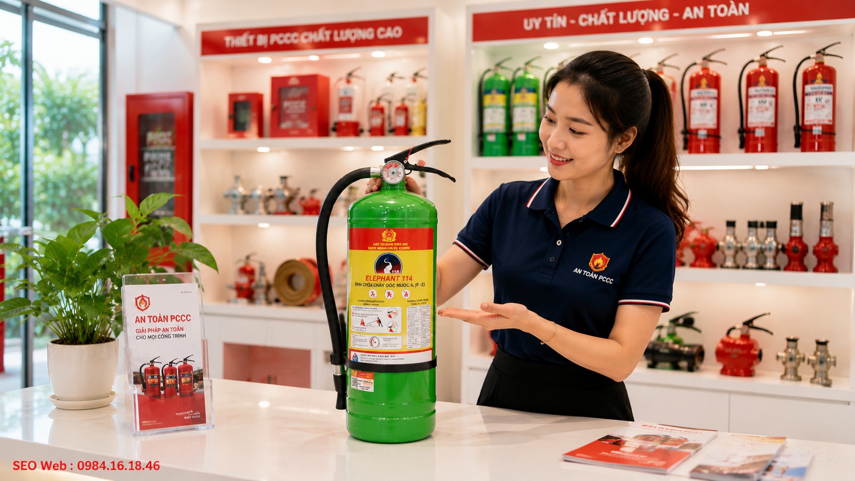 Bình PCCC Bộ Công An được sản xuất với tiêu chuẩn kiểm định nghiêm ngặt từ nhà nước