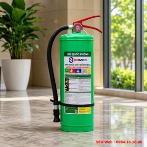Bình chữa cháy gốc nước 6 Lít Bộ Quốc Phòng