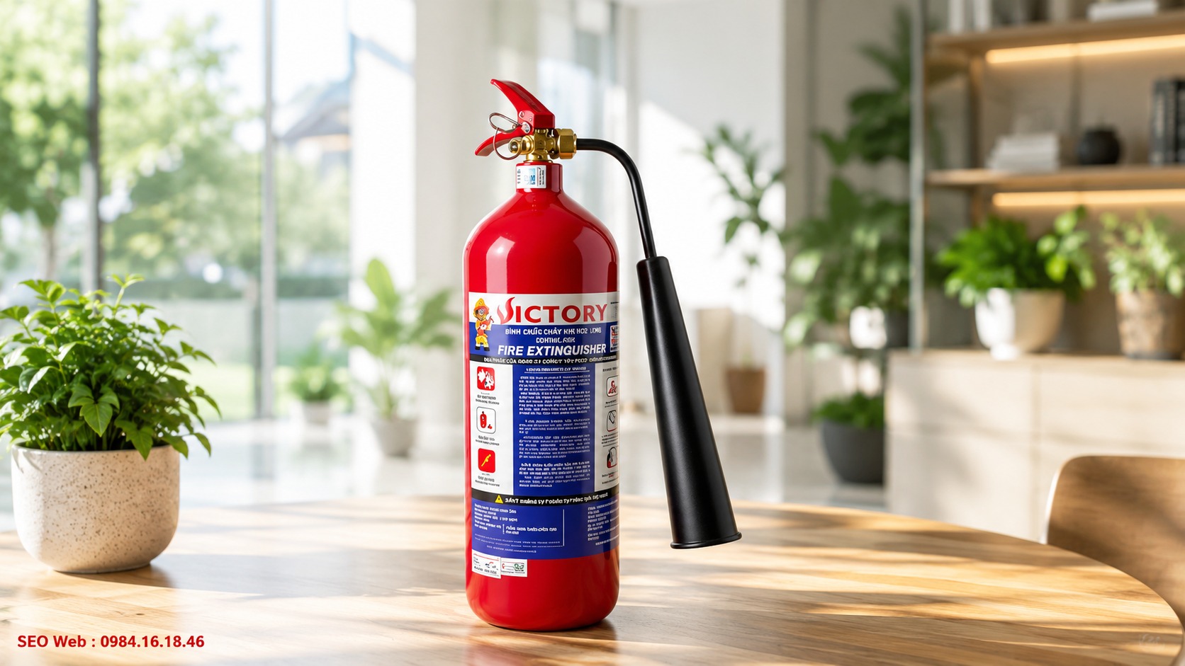 Bình chữa cháy Victory CO2 3kg MT3 Bình chữa cháy Victory CO2 3kg MT3