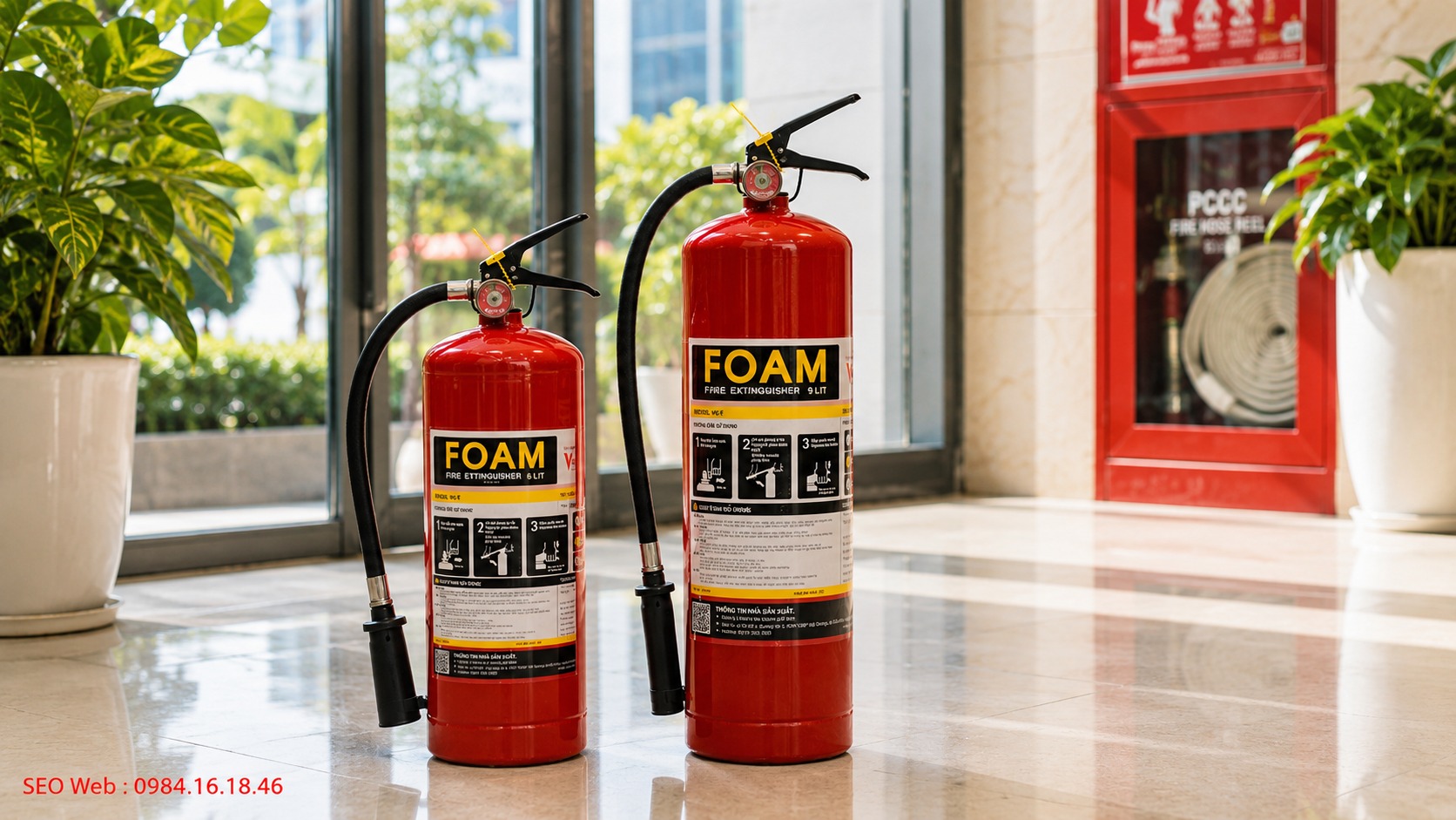 Các loại bình chữa cháy bọt Foam phổ biến hiện nay
