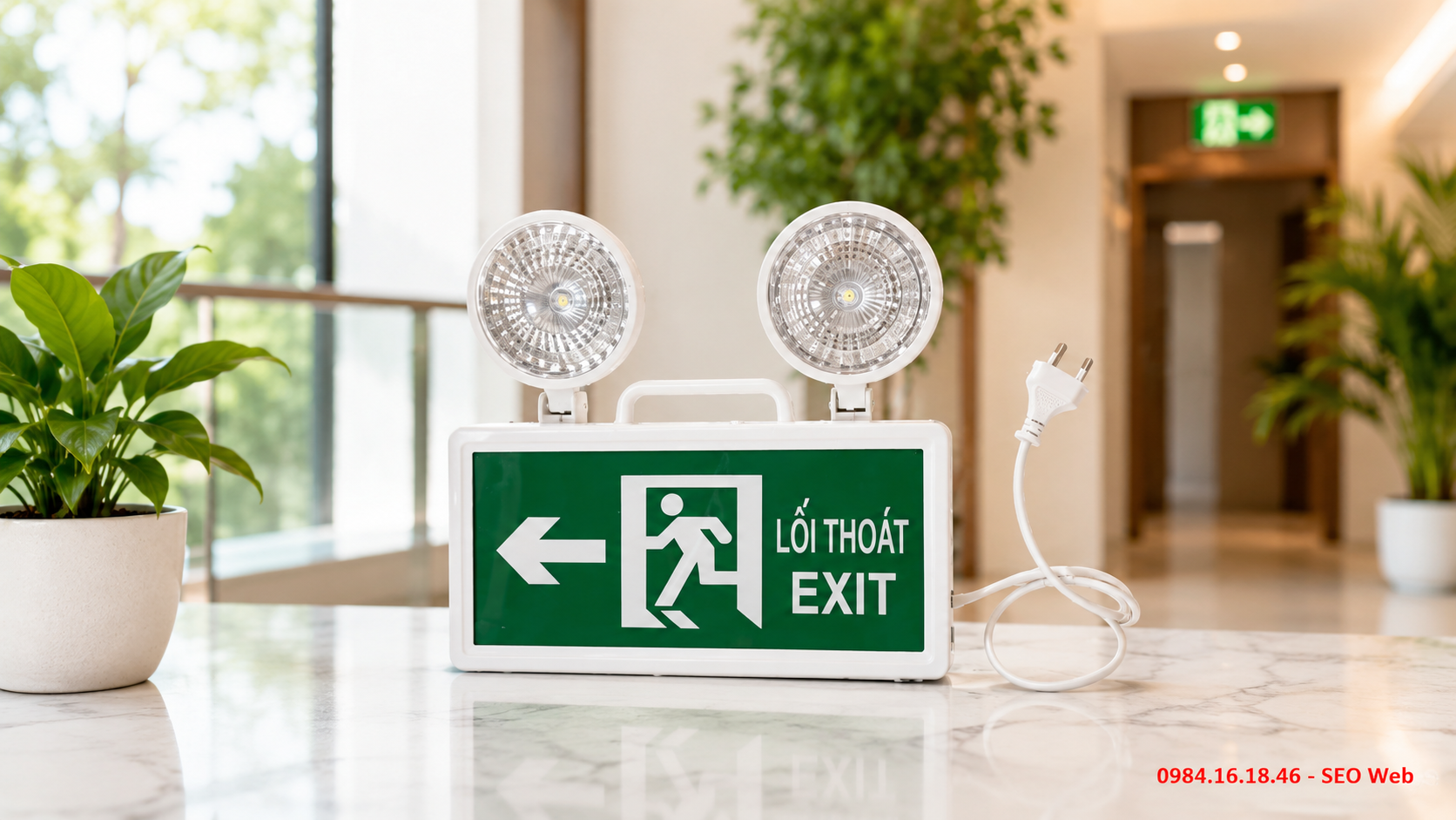 Phân loại đèn chiếu sáng sự cố LED theo từng công trình thực tế Các loại đèn chiếu sáng sự cố LED phổ biến hiện nay
