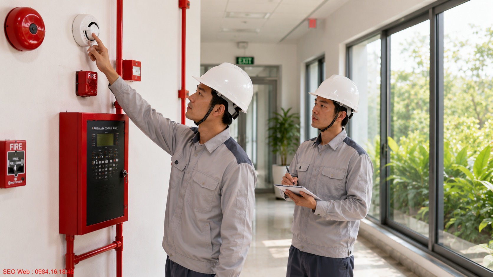 Chạy thử giúp xác nhận hiệu quả vận hành hệ thống báo cháy Chạy thử hệ thống báo cháy bằng tình huống mô phỏng