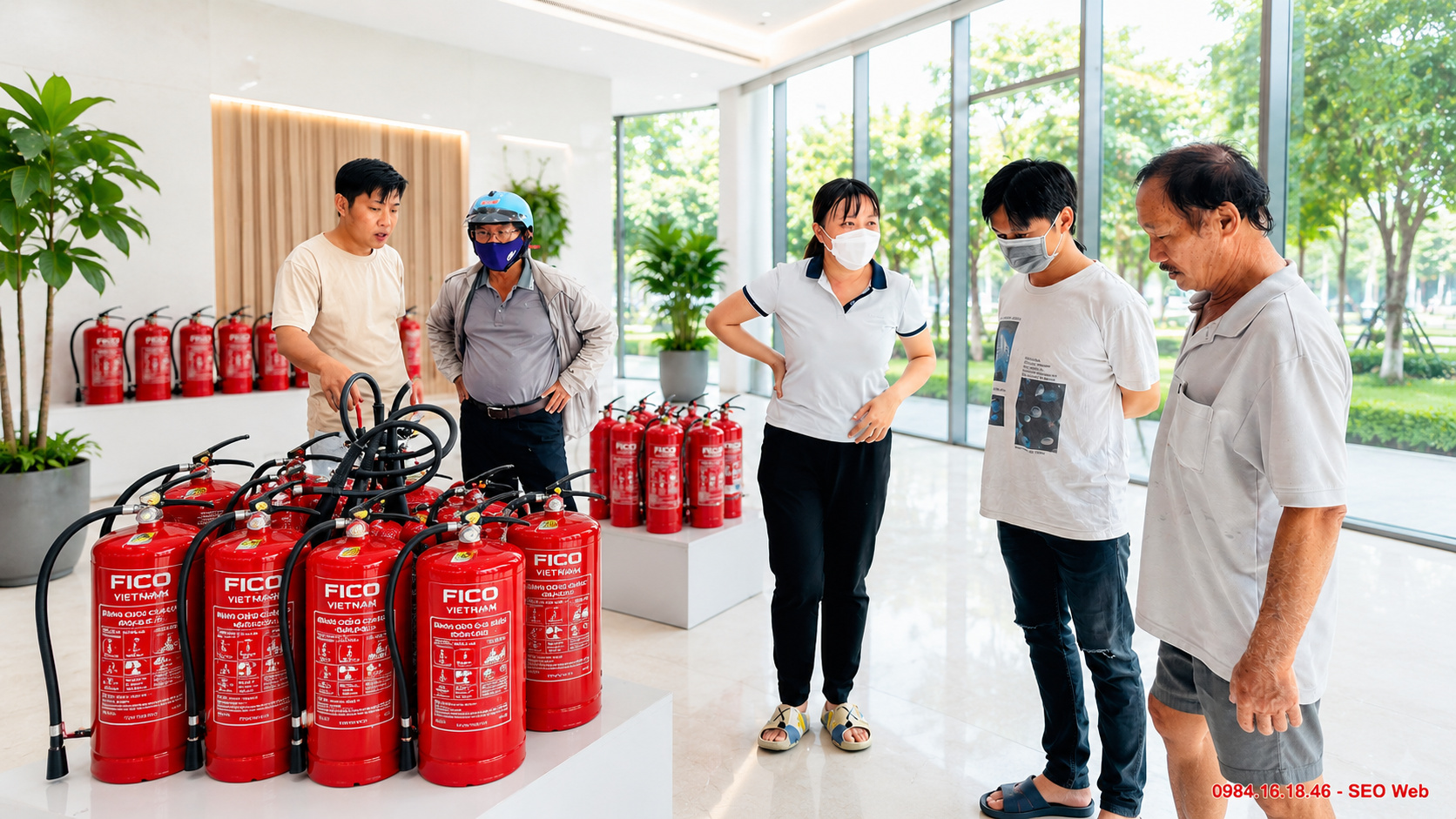 Lựa chọn bình chữa cháy bột theo từng nguy cơ cháy
