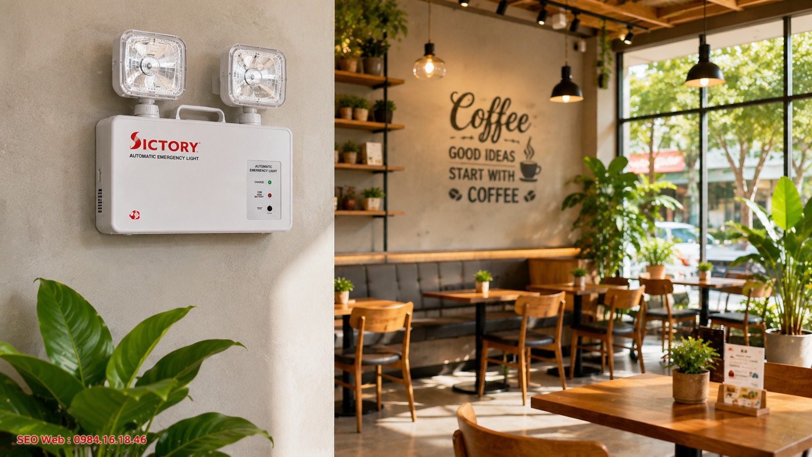 Hướng dẫn chọn công suất đèn chiếu sáng sự cố LED Chọn công suất đèn chiếu sáng sự cố LED phù hợp nhu cầu