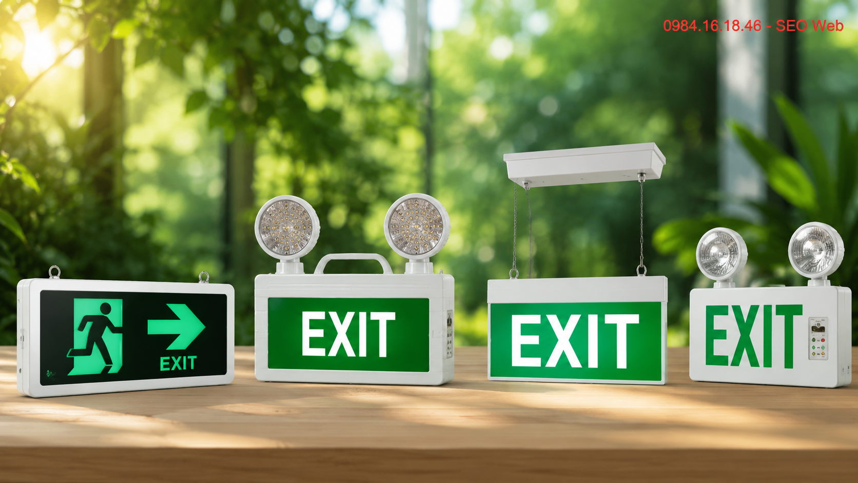 Chọn đèn exit phù hợp quy mô từng công trình