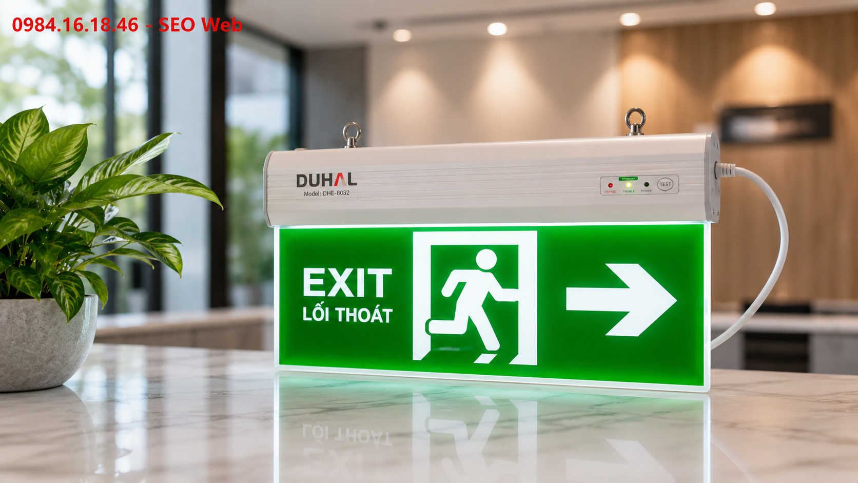 Chọn đèn exit từ thương hiệu uy tín chất lượng