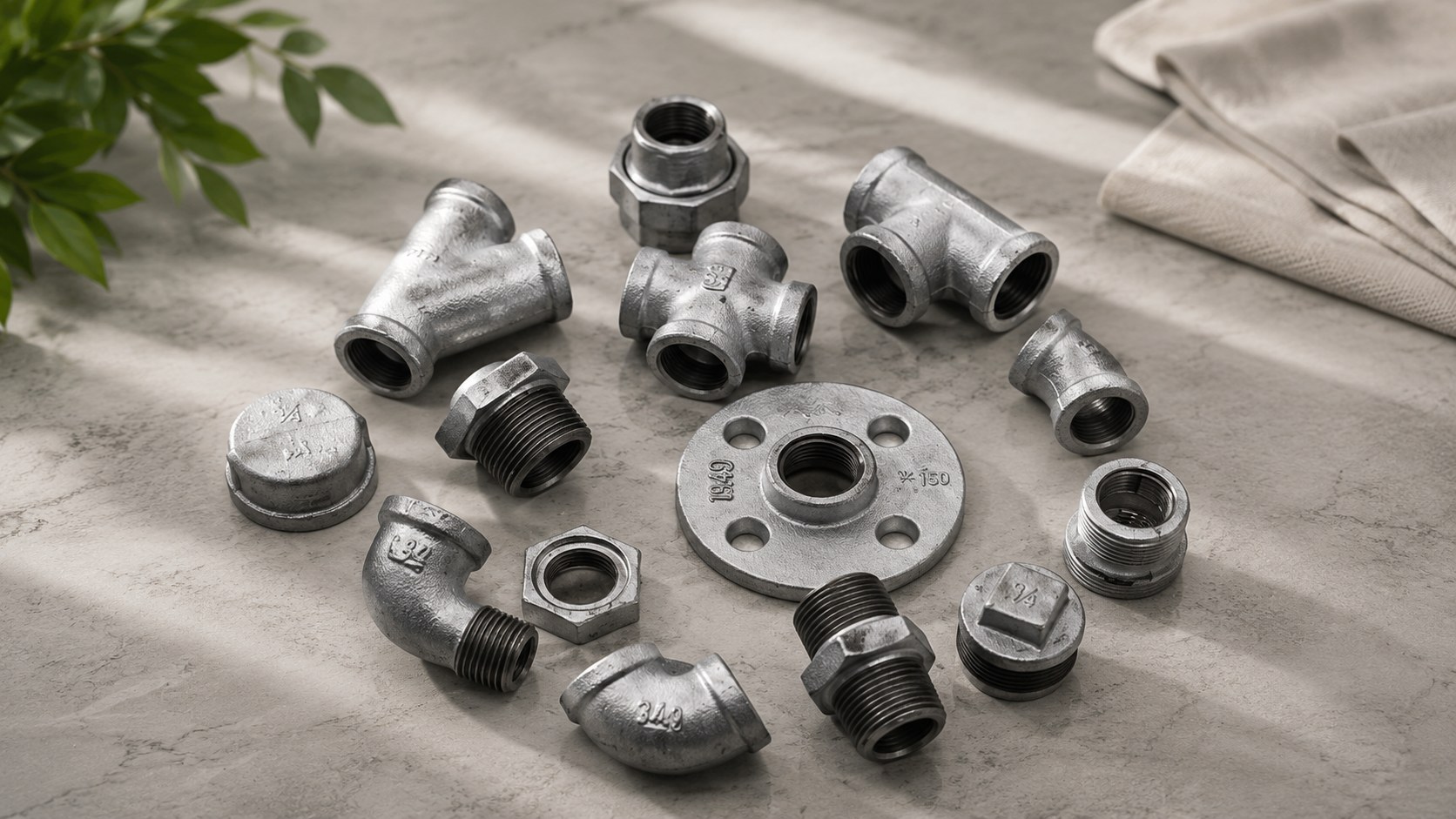 Chọn phụ kiện ống thép theo phương pháp kết nối