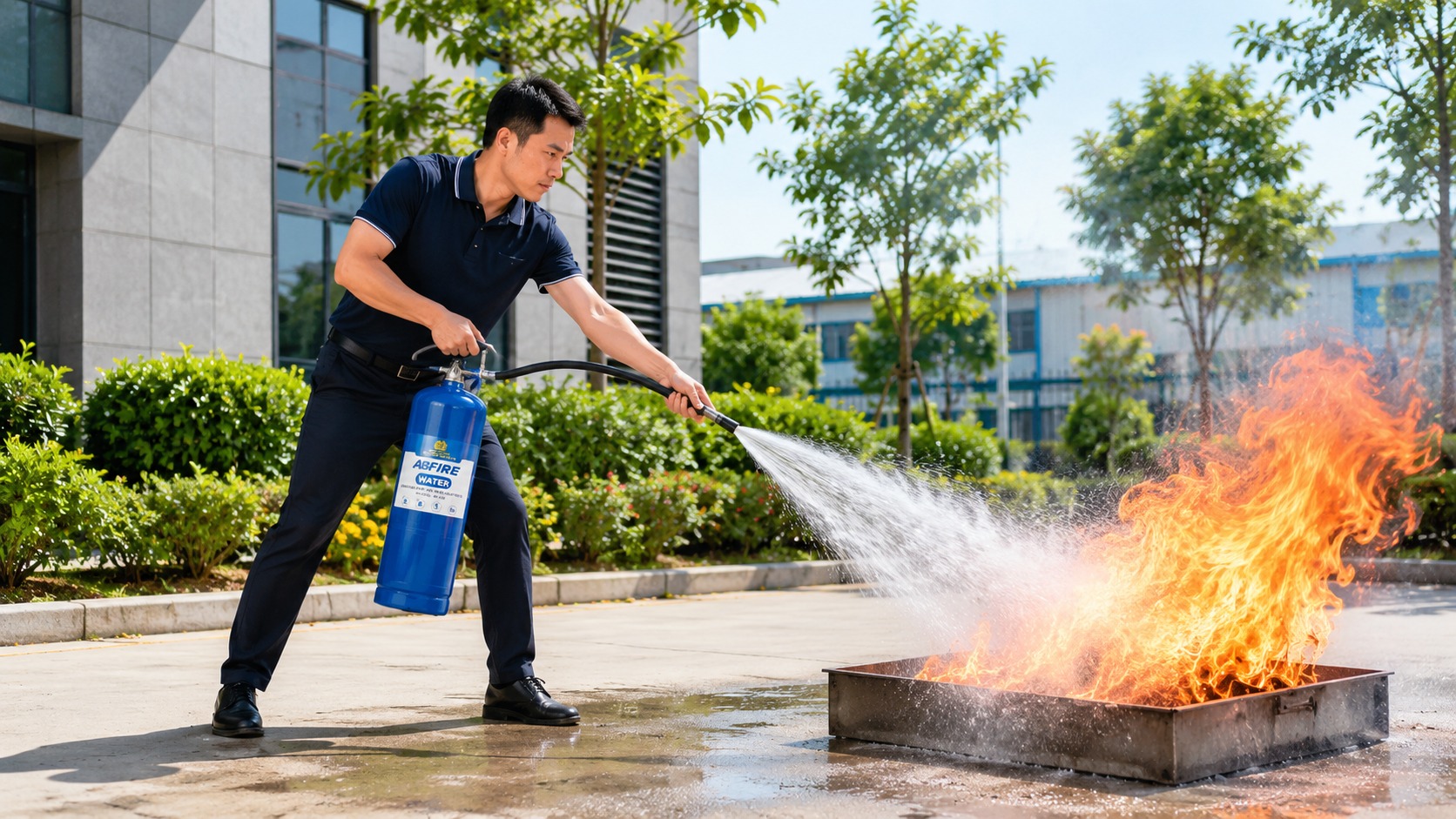 Cơ chế hấp thụ nhiệt và dập lửa của nước chữa cháy