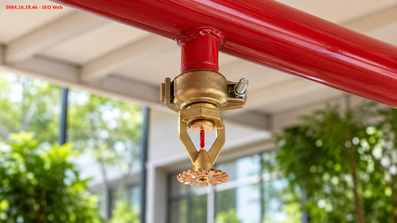 Đầu phun Sprinkler bảo vệ bệnh viện và trường học hiệu quả