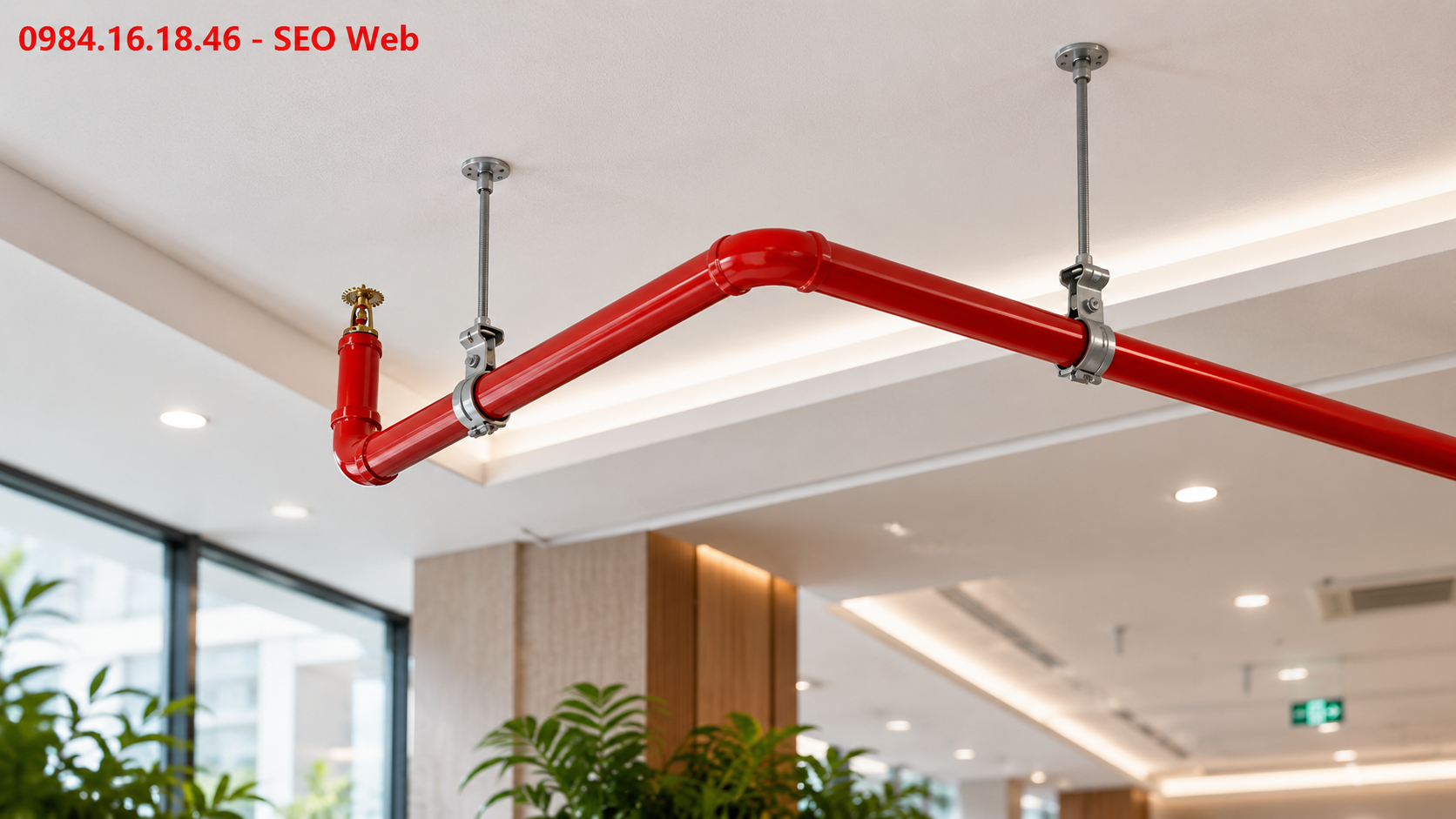 Đầu phun Sprinkler bảo vệ cư dân tại chung cư cao tầng an toàn