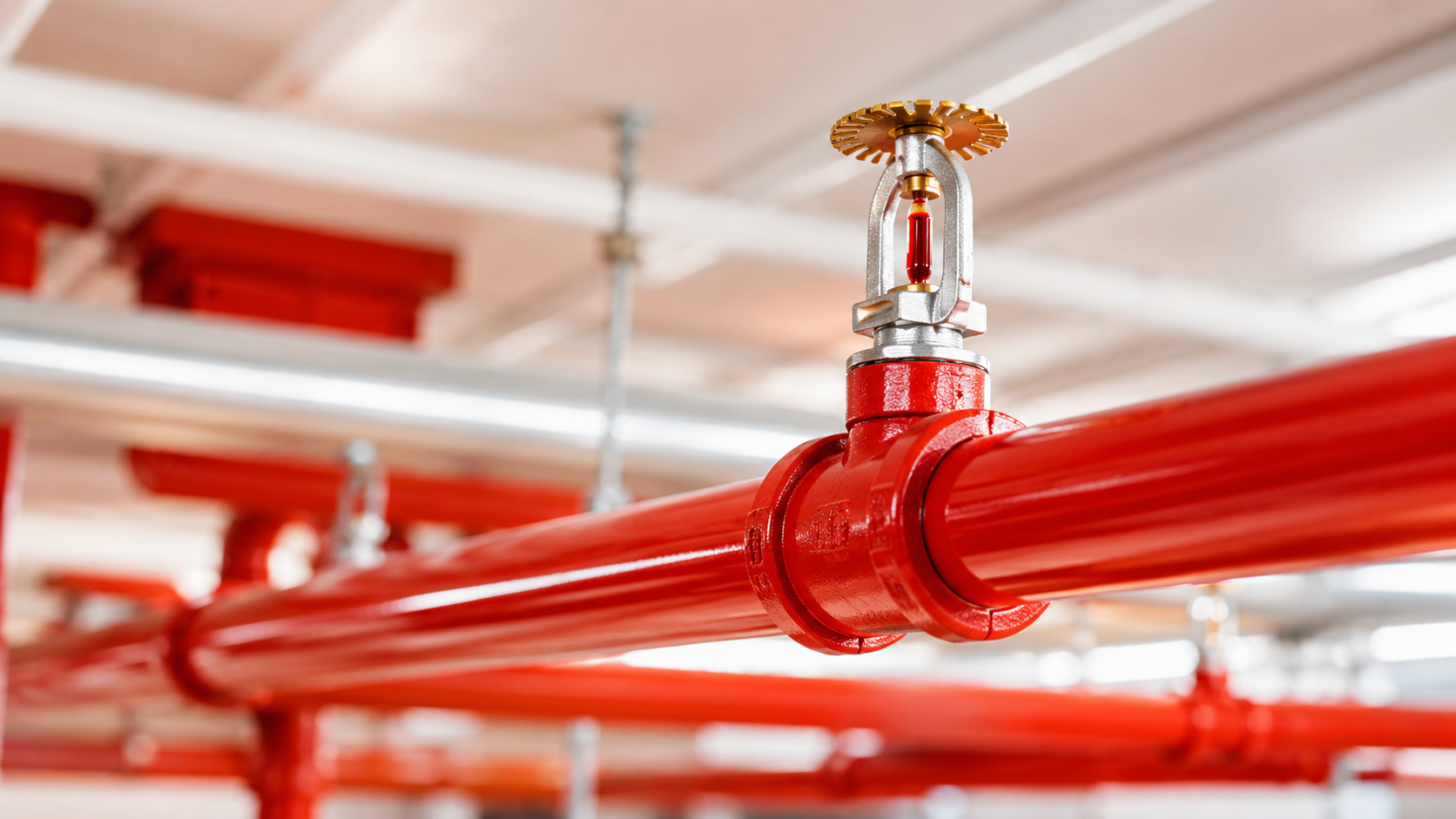 Đầu phun Sprinkler bảo vệ kho hàng logistics trước nguy cơ cháy