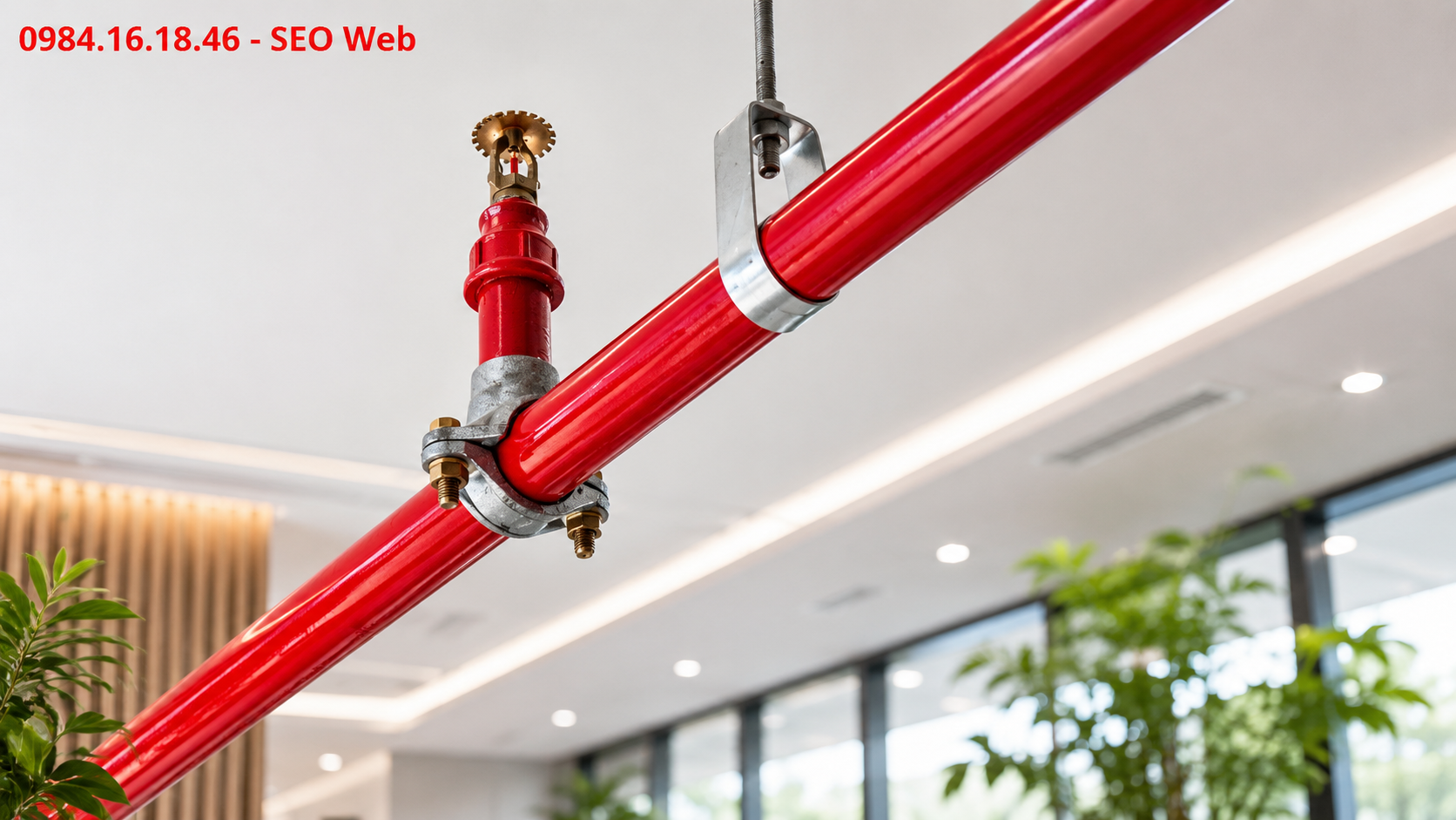 Đầu phun Sprinkler bảo vệ trung tâm thương mại và khu mua sắm