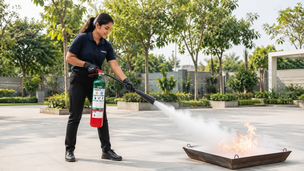 Giải pháp nâng cao hiệu quả sử dụng bình chữa cháy CO2