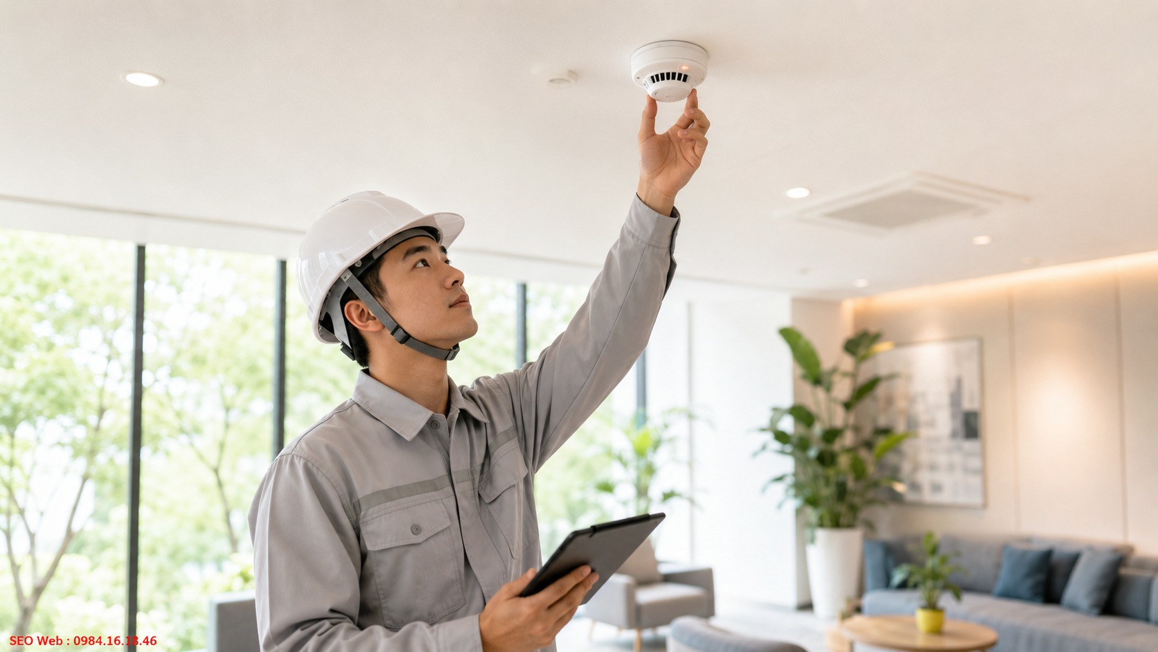 Kiểm tra độ nhạy đầu báo giúp cảnh báo cháy chính xác Kiểm tra đầu báo khói, nhiệt và đầu báo lửa