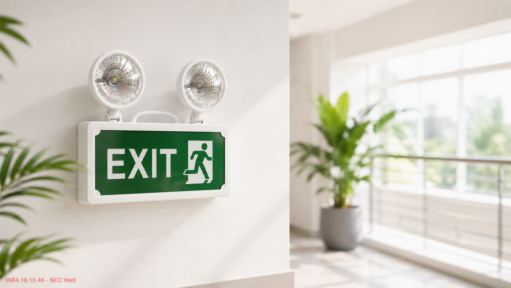 Những lỗi thường gặp khi sử dụng đèn exit
