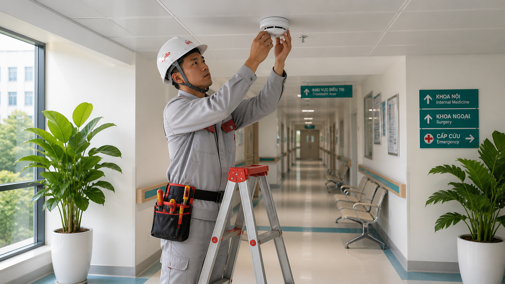 Năng lực kỹ thuật quyết định chất lượng bảo trì báo cháy Đơn vị bảo trì báo cháy chuyên nghiệp và giàu kinh nghiệm