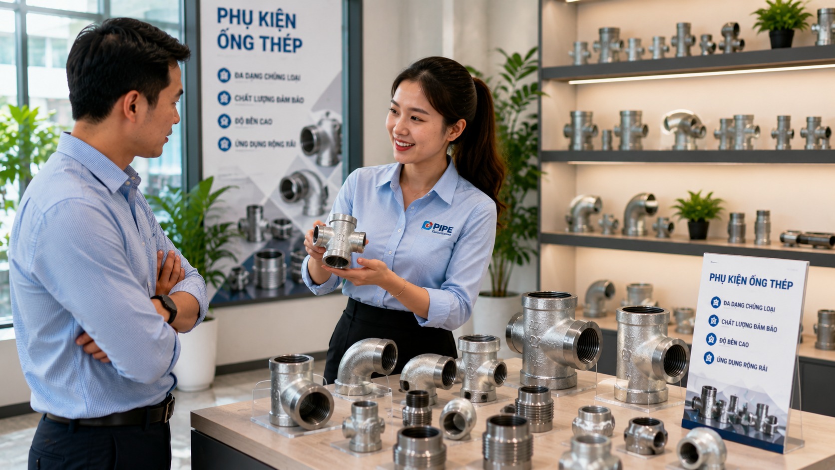 Nên chọn phụ kiện hàn hay ren cho hệ thống đường ống