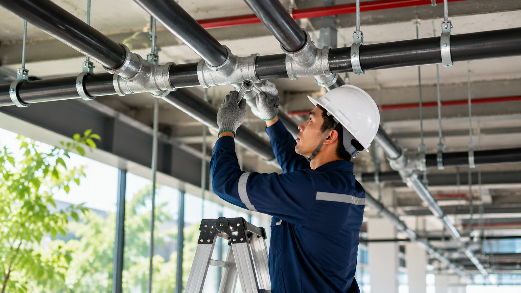 Phụ kiện ống thép sử dụng phổ biến trong nhiều hệ thống