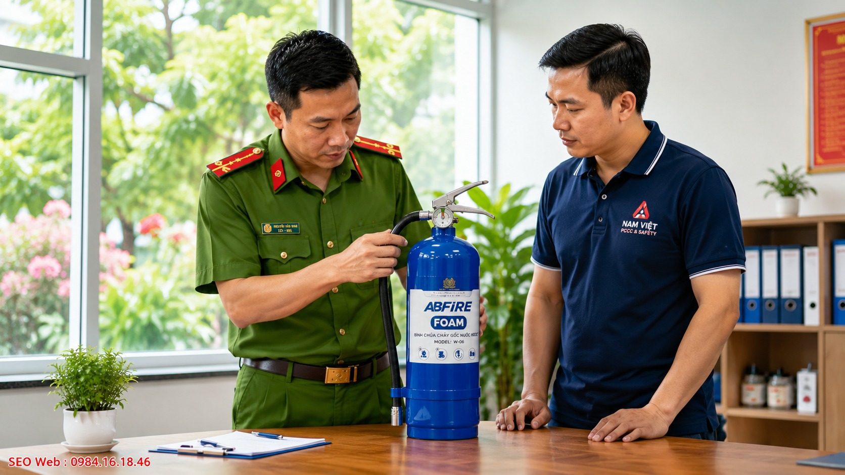 Quy định và tiêu chuẩn Việt Nam về bình chữa cháy nước