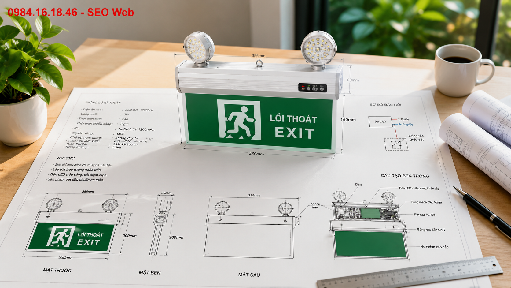 Quy định và tiêu chuẩn Việt Nam về đèn exit
