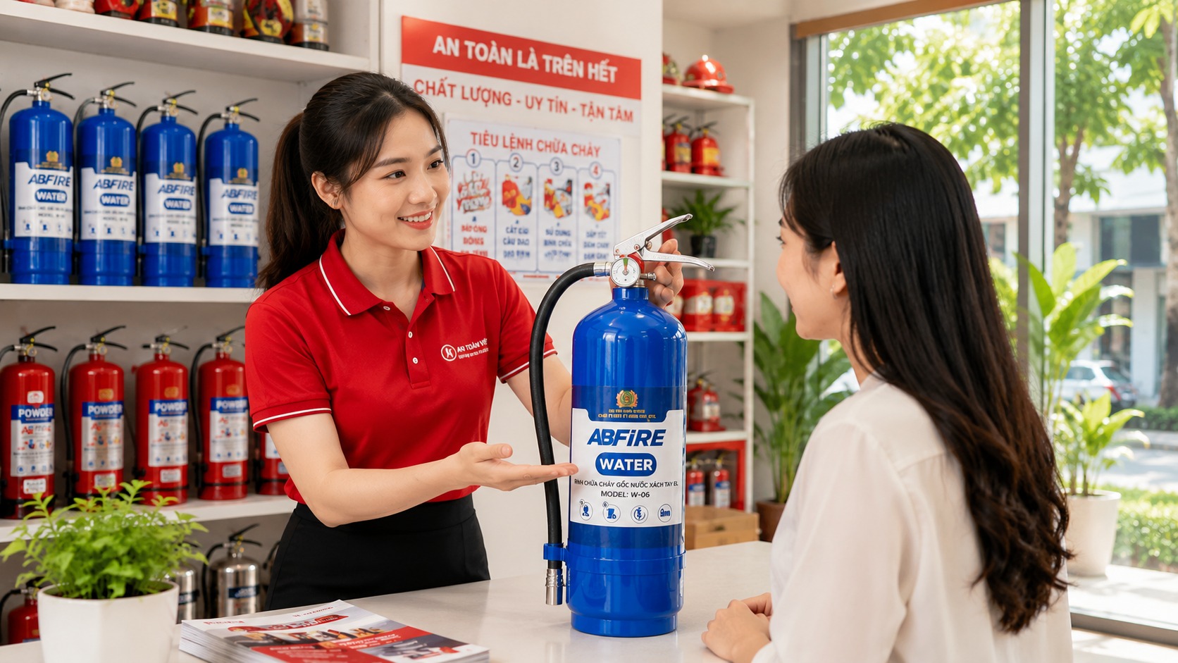 Những sai lầm thường gặp khi sử dụng bình chữa cháy nước