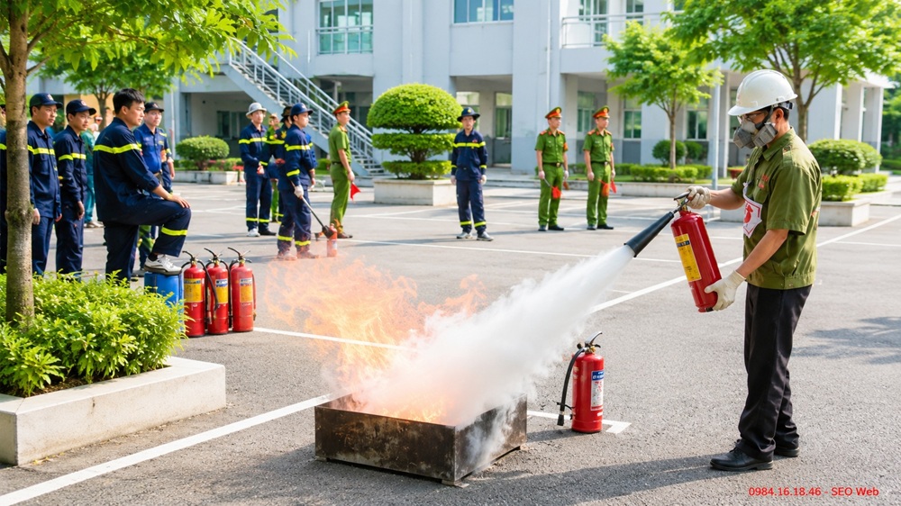 Sai lầm thường gặp khi sử dụng bình chữa cháy CO2