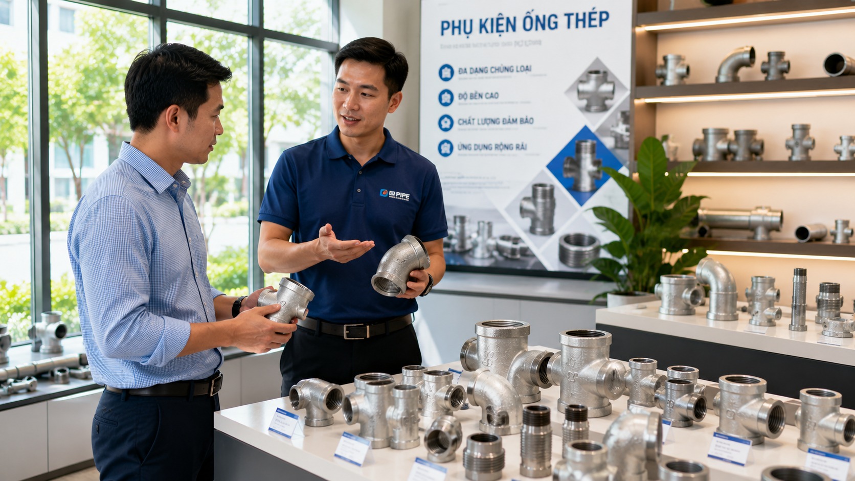 Thay thế phụ kiện ống thép đúng thời điểm sử dụng