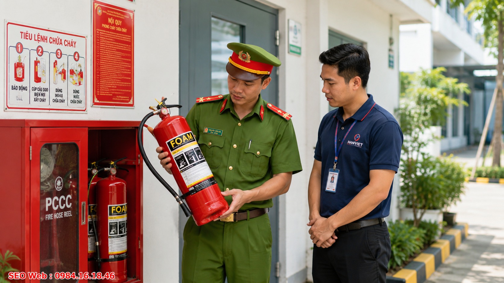 Tiêu chuẩn Việt Nam áp dụng cho bình chữa cháy bọt Foam