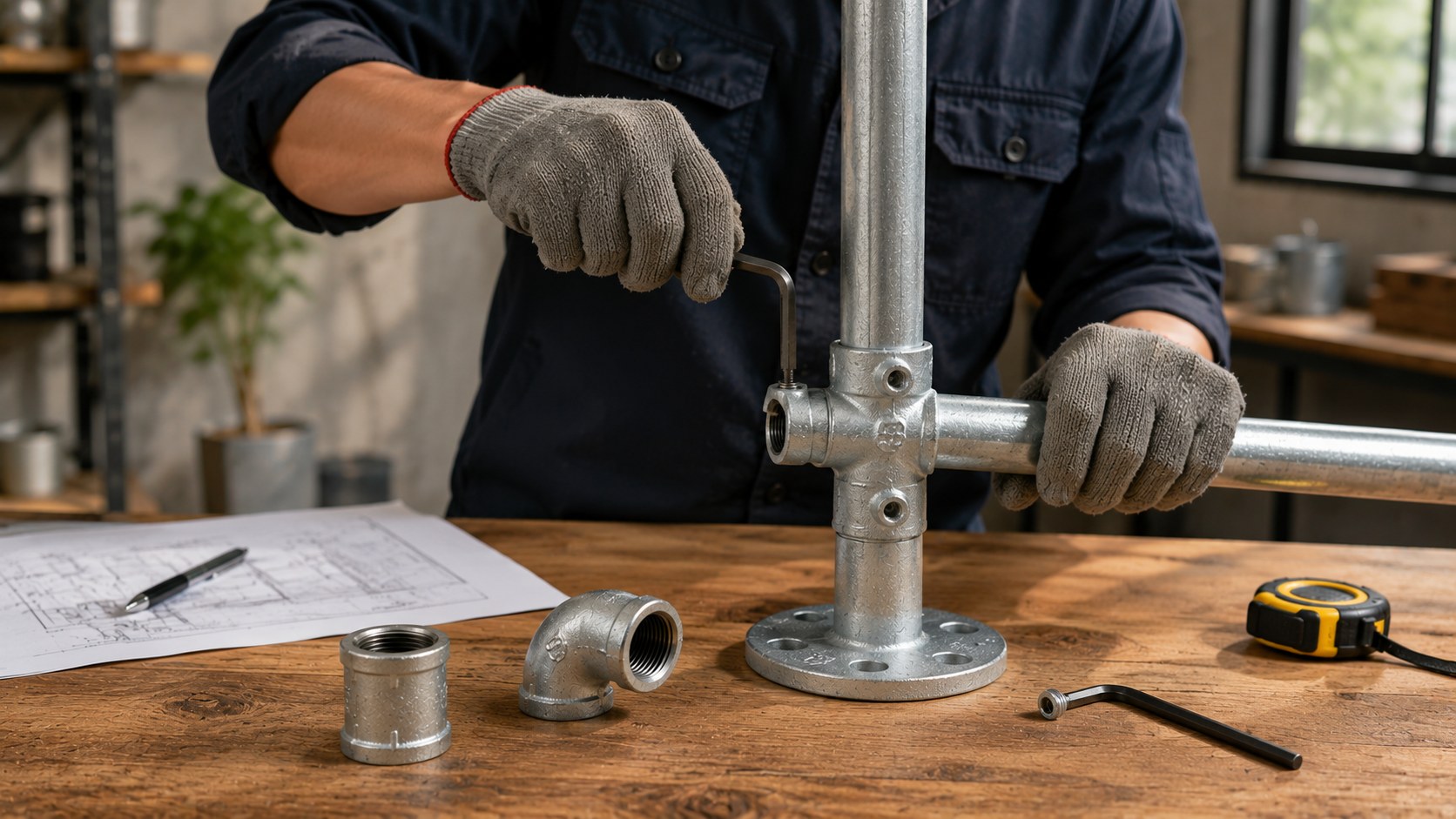 Ứng dụng phụ kiện ống thép trong công nghiệp và dân dụng