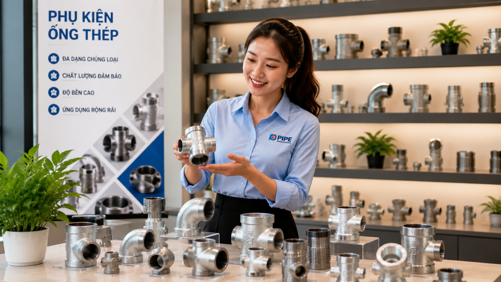 Vệ sinh và bảo quản phụ kiện ống thép đúng cách