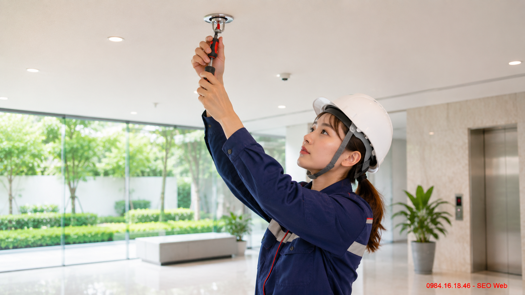 Vệ sinh đầu phun Sprinkler đúng quy trình kỹ thuật an toàn