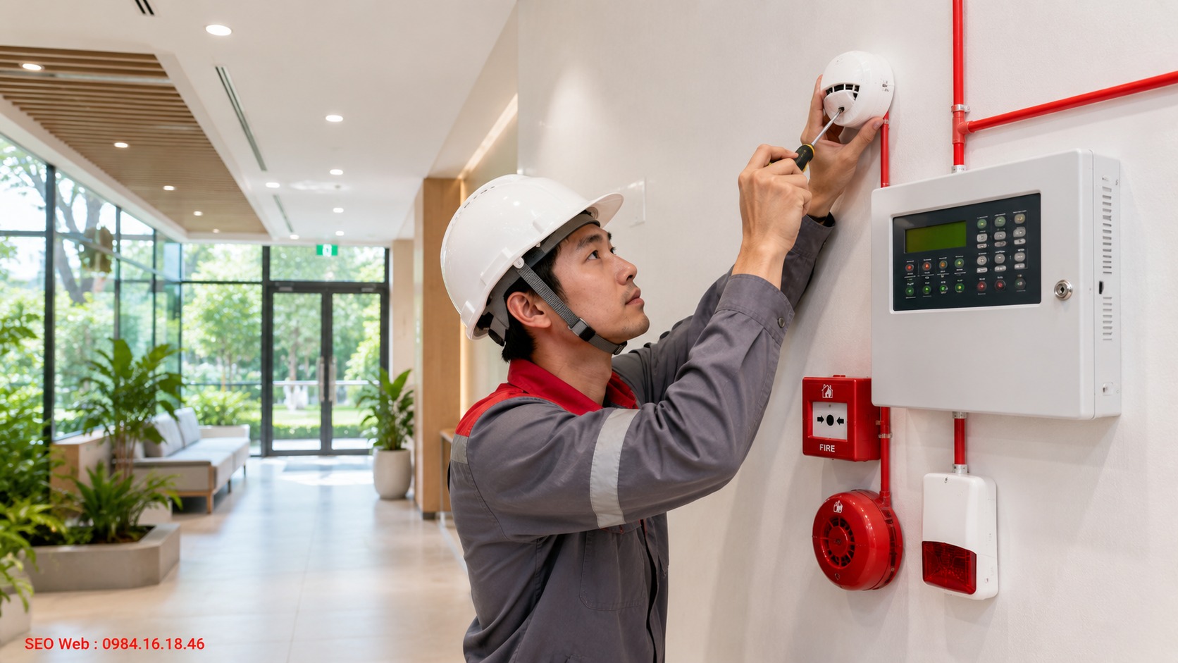 Bảo trì thiết bị báo cháy theo điều kiện môi trường nhà xưởng