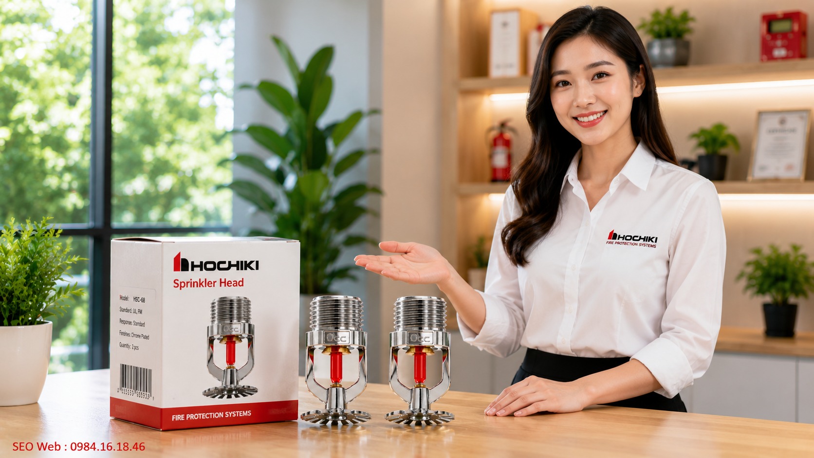 Lựa chọn kiểu sprinkler Hochiki phù hợp không gian và hệ thống Các kiểu đầu phun sprinkler Hochiki phù hợp nhiều vị trí lắp đặt