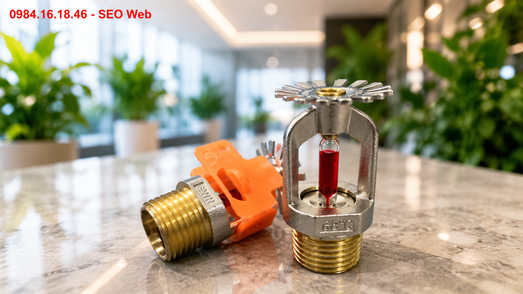 Cấu tạo chân ren liên kết đầu phun với hệ thống đường ống Chân ren kết nối đầu phun Sprinkler với đường ống nước