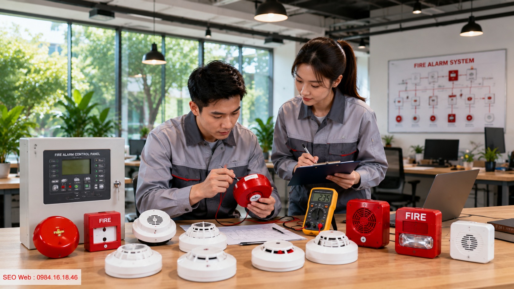 Tiêu chí đánh giá độ bền và hiệu quả thiết bị báo cháy Đánh giá chất lượng và độ ổn định của thiết bị báo cháy