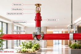 Đầu phun Sprinkler hướng lên có đặc điểm gì nổi bật?