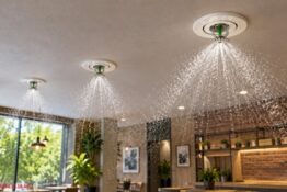 Đầu phun Sprinkler hướng xuống phù hợp công trình nào?