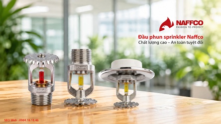 Đầu phun chữa cháy sprinkler Naffco