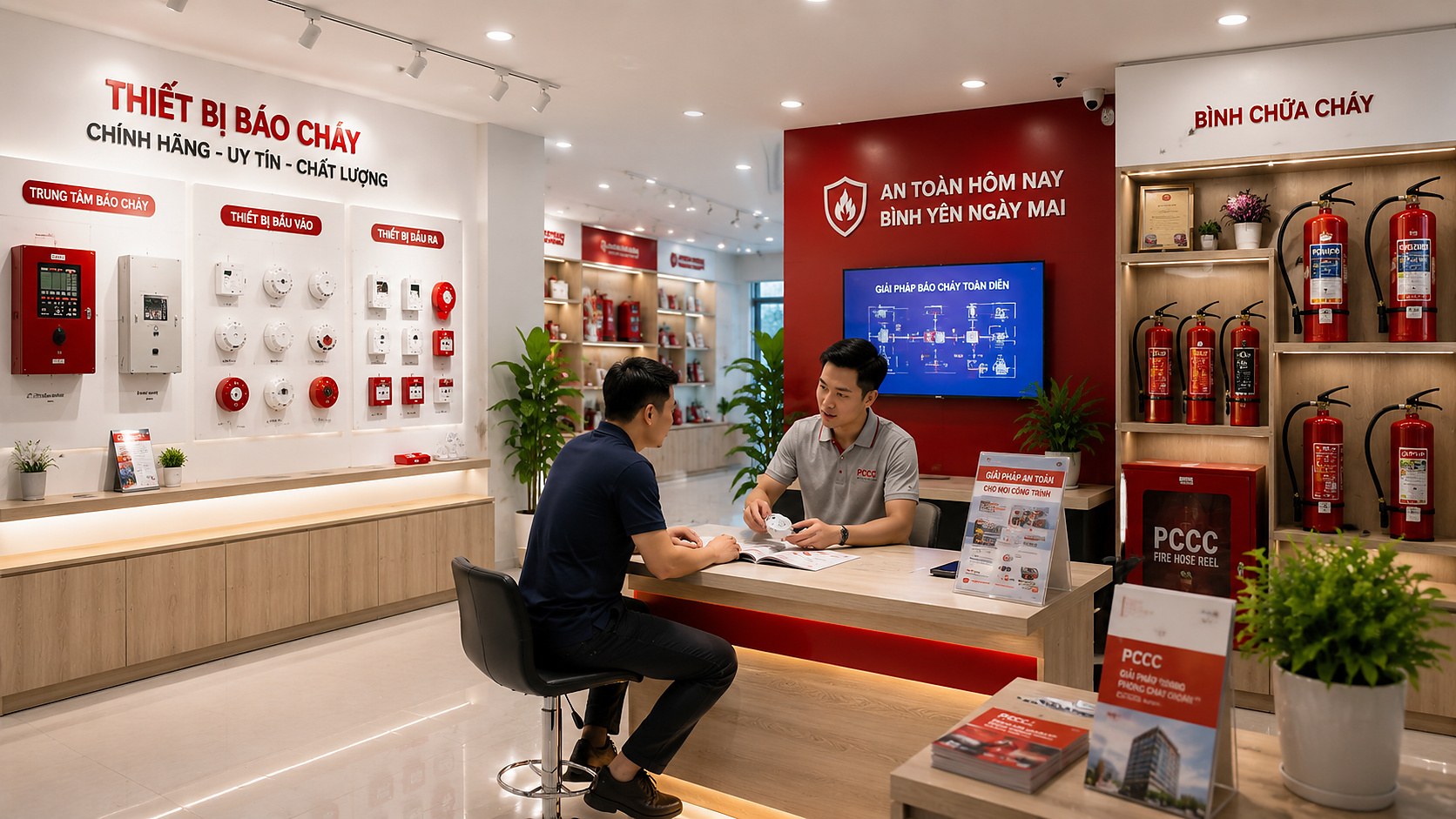 Địa chỉ lựa chọn thiết bị báo cháy uy tín, chất lượng