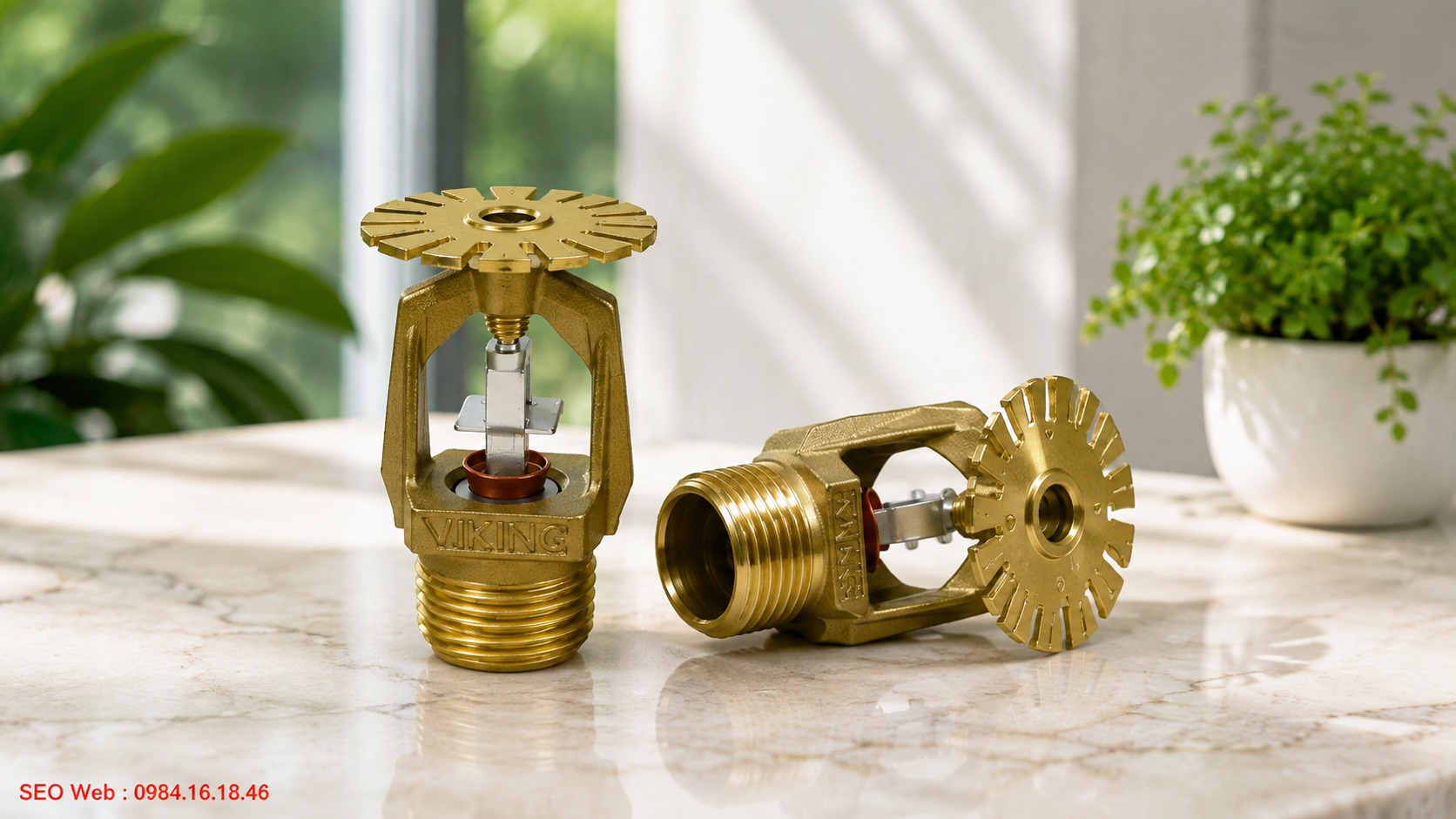 Cấu trúc đường nước quyết định khả năng dẫn dòng qua đầu phun Đường dẫn nước bên trong thân đầu phun chữa cháy Sprinkler
